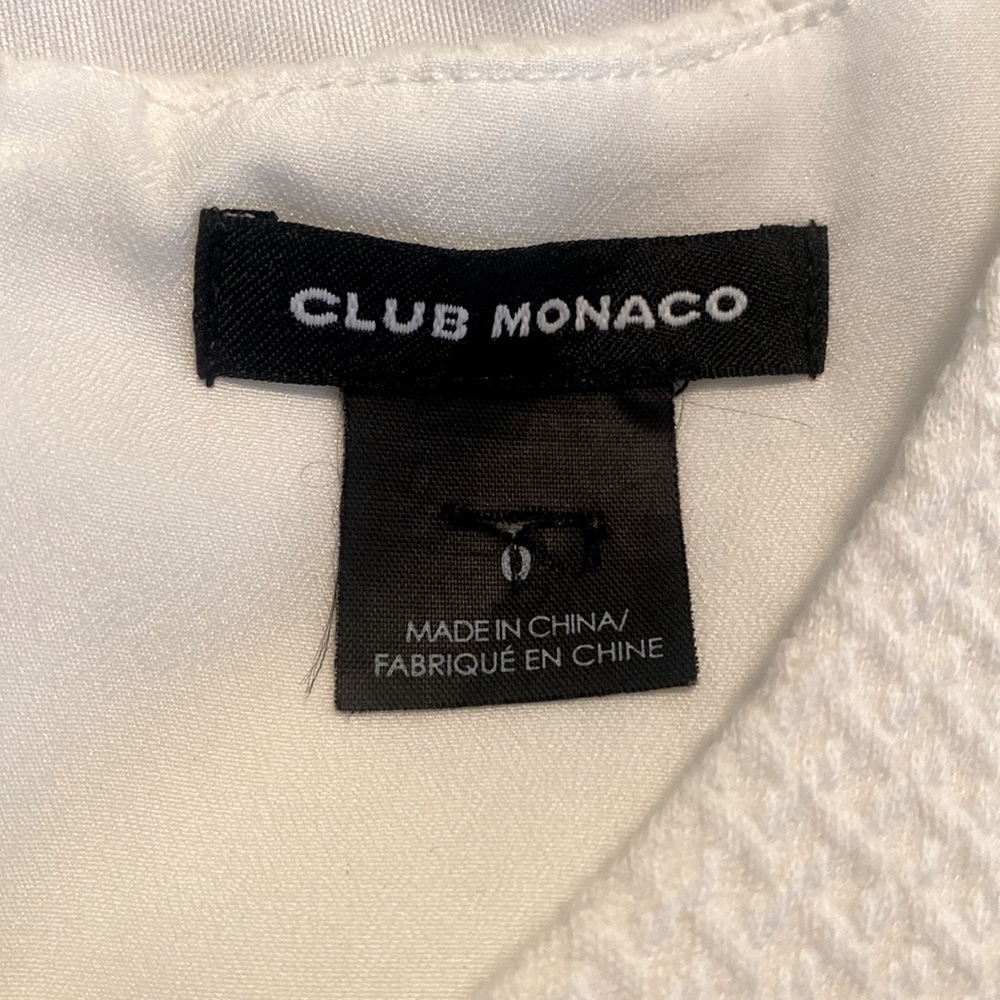 Club Monaco Textured Mini Dress - Picture 5 of 6